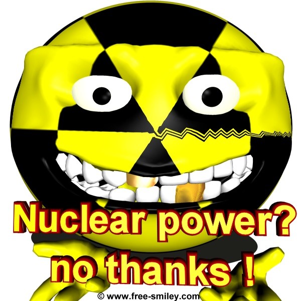 Smilie Nuclear power no thanks Smile Big Smiley kostenlos downloaden